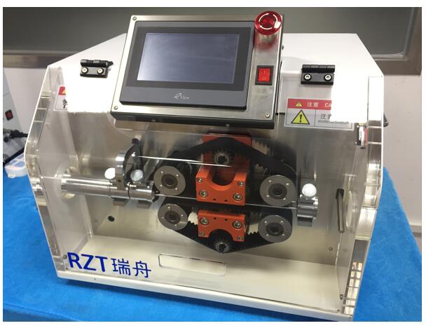 Sleeving Tube Cutting Machine With Step Motor Drive 580 * 700 * 450MM