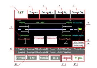 High Speed Running Motion Control Systems For Both Ends Crimping Machine