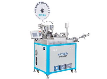 China 2600 Pcs / Hour Automatic Wire Cutting Stripping And Crimping Machine factory